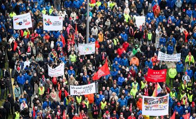 Volkswagen workers stage mass protest across Germany