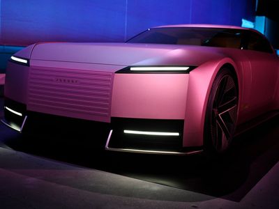 Jaguar’s new pink electric car branded both an ‘ugly duckling’ and a ‘triumph’ as it divides critics