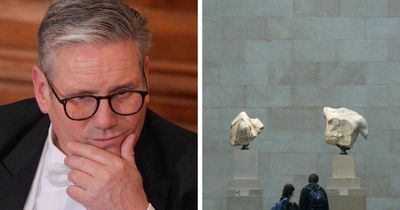 Elgin Marbles not on agenda as Keir Starmer meets Greek PM, No 10 says