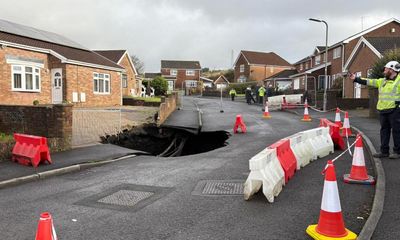 Welsh residents displaced by sinkhole fear they may not return by Christmas