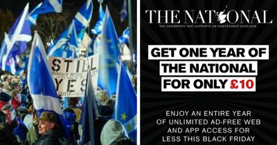 Now or never: The National's incredible £10-for-one-year offer ends at midnight