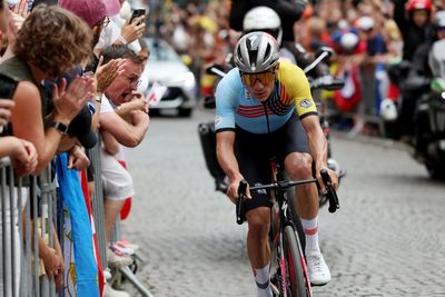 Olympic champion cyclist Remco Evenepoel suffers multiple fractures in training crash with postal vehicle