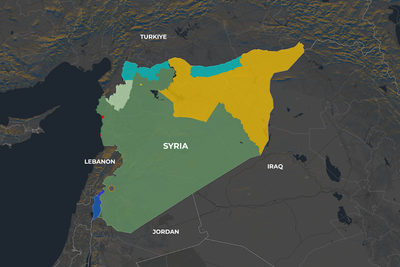 Syria war live tracker: Maps and charts