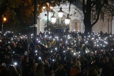 Defiant Georgia protesters return to streets after EU talks suspended