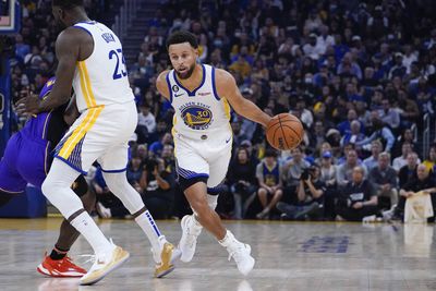 Steph Curry on the Warriors’ 13-man rotation: ‘Do we need to shorten it?’