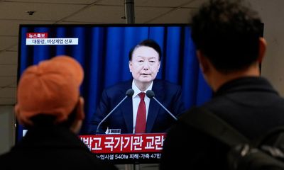 South Korea president’s aides offer to resign en masse – as it happened