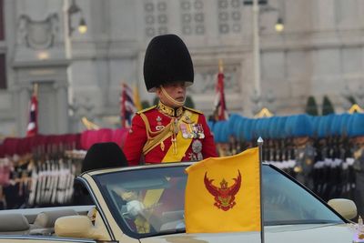 A rare ceremony in Thailand marks the king's auspicious 72nd birthday