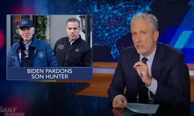 Jon Stewart on Biden’s pardon of his son Hunter: ‘Hypocrisy isn’t illegal’