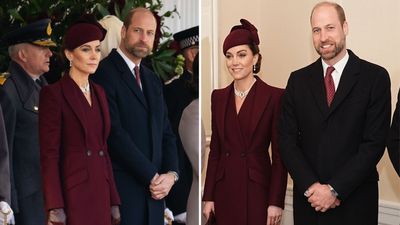 Kate Middleton's new burgundy look has a luxurious twist with a dose of Chanel and sleek knee highs