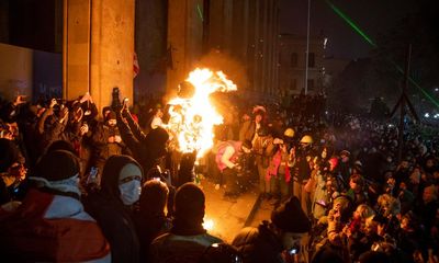 The Guardian view on protests in Georgia: resisting a drift into Putin’s orbit