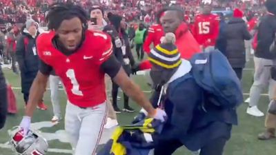 Ex-NFL, Michigan Player Shares Story of Saving Flag During Brawl With Ohio State