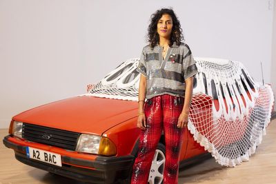 Scottish artist Jasleen Kaur who put doily on a car wins Turner Prize 2024