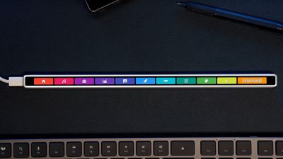 Apple Touch Bar turns into a $119 standalone gadget — Flexbar features a 10-inch aluminum body with a 2K AMOLED display that communicates with a USB-C cable