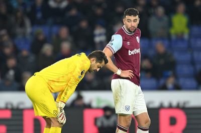 West Ham players ratings vs Leicester: Defensive disasterclass from Dinos Mavropanos and Max Kilman