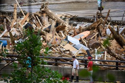 Hurricane Helene has produced enough debris to fill 11,600 Olympic-sized swimming pools