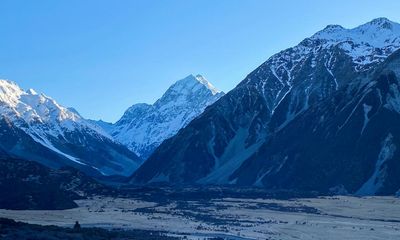 Three climbers from the US and Canada missing on New Zealand’s highest mountain