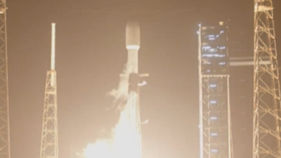 SpaceX Falcon 9 rocket launches on record-breaking 24th flight (video)