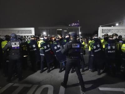 Tense Protests At South Korea's National Assembly Resolved