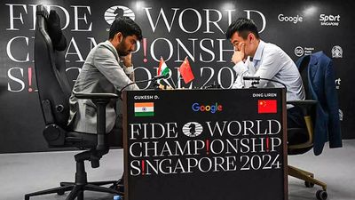 World Chess Championship: Resolute Ding Liren snatches draw in pulsating Game 7