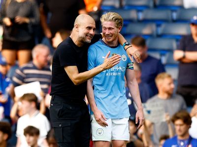 Pep Guardiola responds to rumours of Man City fall out with Kevin De Bruyne