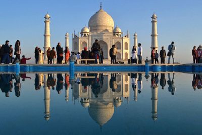 Tourists evacuated after hoax bomb threat to Taj Mahal