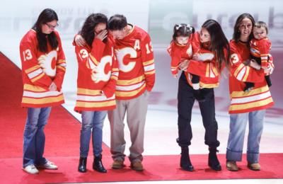 Calgary Flames Honor Johnny Gaudreau In Emotional Tribute