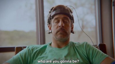 Aaron Rodgers’s Weird Trailer for His New Netflix Documentary Led to Lots of Jokes