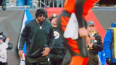 Mike Tomlin Coaching Steelers LB Before Strip Sack vs. Bengals Was Awesome Moment