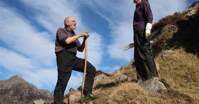 Pair of amateur gardeners secretly help save rare native tree on Scottish island