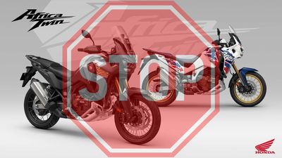 Honda Issues Recall and Stop Sale On Some Africa Twins Due To Software Issue