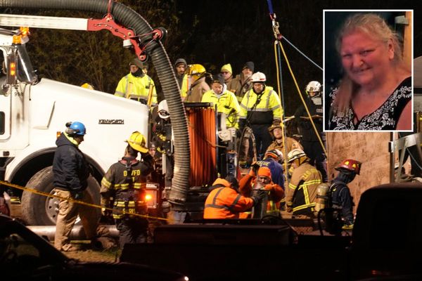 Rescue crews navigate ‘compromised’ mine in search for grandmother believed missing in sinkhole