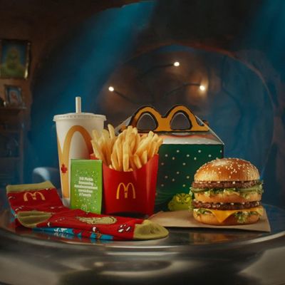 Pictured: McDonald's Launches 'Grinch' Meal With Dill Pickle Flavored Fries