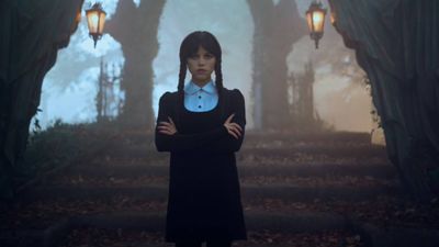 Netflix shares a spooky new look at Jenna Ortega in Wednesday season 2 as filming finally wraps