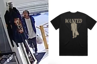 California Store Owner Gets Back at Shoplifter by Selling Shirts with Sketch of the 'Bald, Mustachioed Thief'