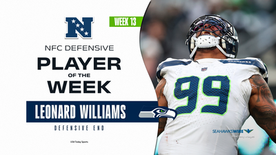 Seahawks DE Leonard Williams named Defensive Player of the Week