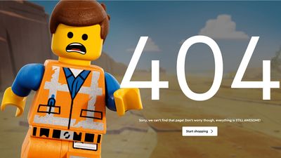 The best 404 pages for clever web design inspiration