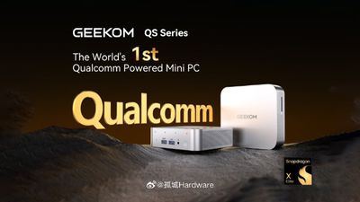 The world's first Snapdragon X Elite mini-PC is in the works — Geekom teases new QS series mini-PCs with Snapdragon X Elite CPU