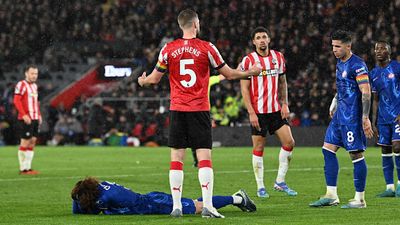 Southampton's Jack Stephens Receives One of the Silliest Red Cards vs. Chelsea