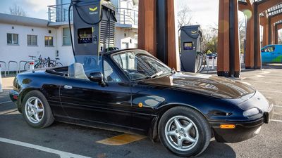 Would You Turn Your Classic Mazda Miata Into An EV With This Kit?