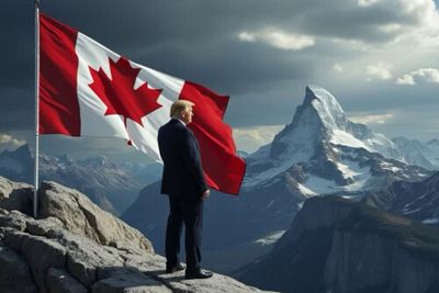 Internet Fact Checks Trump's AI Image of Himself on Canadian Mountain: 'That is The Matterhorn in Switzerland, Actually'