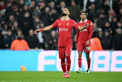 Newcastle 3-3 Liverpool: Reds' winning run halted in six-goal epic despite more Mo Salah heroics