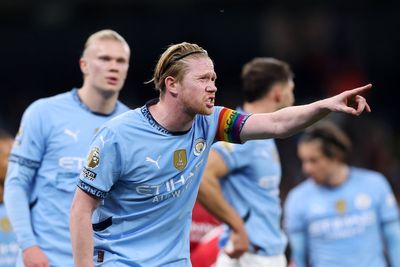 Kevin De Bruyne sets Man City challenge as Liverpool drop points in Premier League title race