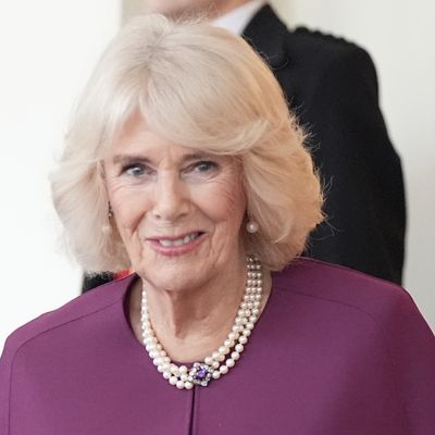 Queen Camilla Wears a Quietly Symbolic Coat With Necklace That Promotes "Wellness" Amid Pneumonia Battle