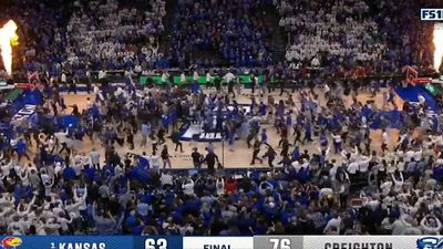 Unranked Creighton Hands No. 1 Kansas Its First Loss of the Season