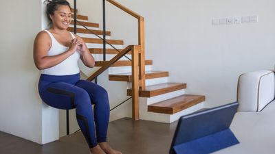 "You don't need heavy weights or a gym membership to build strength": A physical therapist shares a wall-based workout for runners