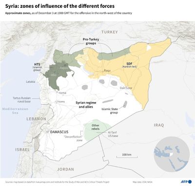 Syria Forces Battle To Stop Rebel Advance On Key Central City