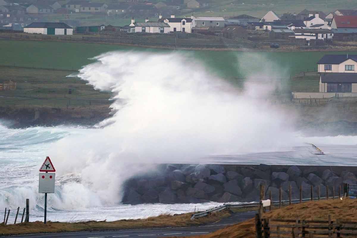 Storm Darragh: Drivers Warned Over Flooded Roads After…