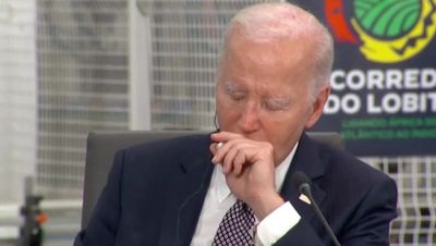 President Biden appears to fall asleep as key African leader makes world economy plea