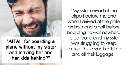 Woman Gets Mad Sister Abandons Her With 3 Kids And Drunk Husband In An Airport