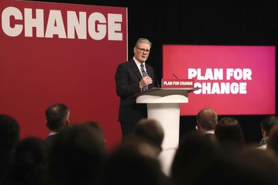 Keir Starmer promises to end ‘declinist mentality’ with plan for change